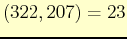 $ (322,207)=23$