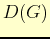 $ D(G)$