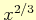 $ x^{2/3}$